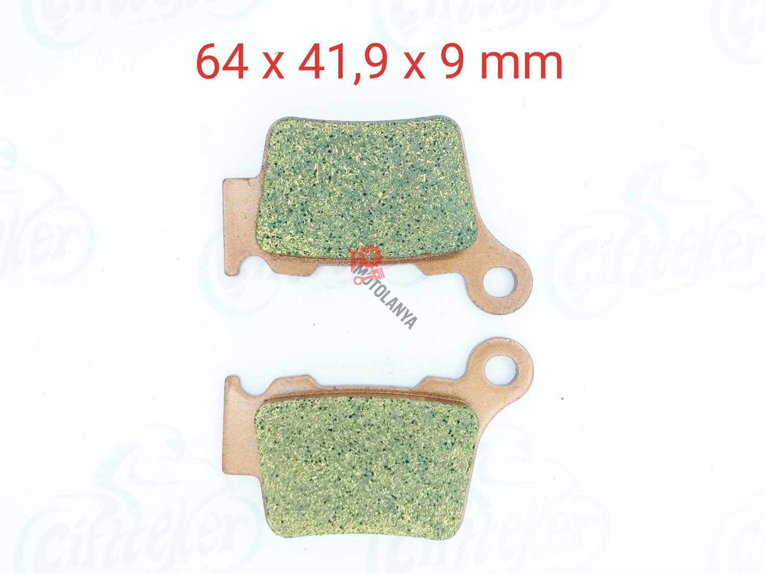 ARKA FREN DİSK BALATASI FA368 KTM EXC125-250-350-450-500-530 SMR 450 HUSQVARNA TE 250-300