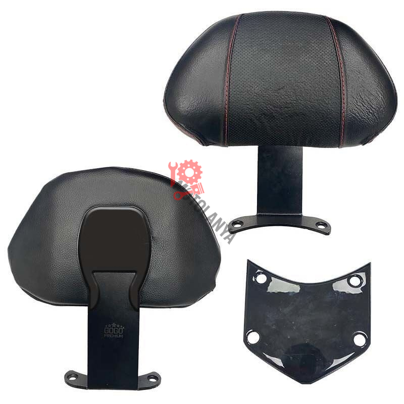HONDA PCX 2021 - 2023 UYUMLU KIRMIZI DESEN ''SIRT DAYAMA'' SİSSY BAR
