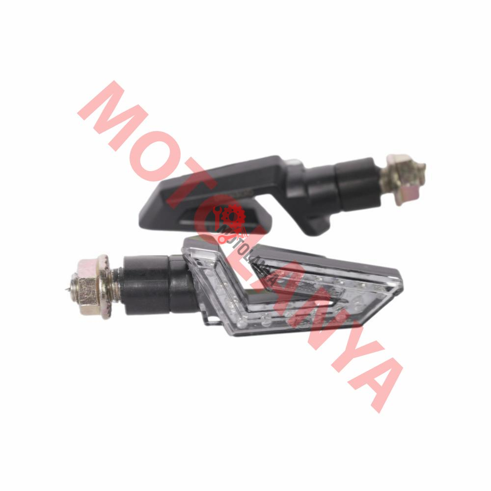 LED SİNYAL [SARI IŞIK] [TAKIM] SİYAH [1031] - E BELGELİ