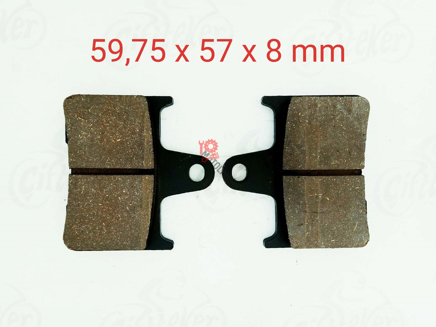 ARKA FREN DİSK BALATA FA254 SUZUKİ GSX 1400(2001-2007)-GSXR 600(2004-2005)-GSXR