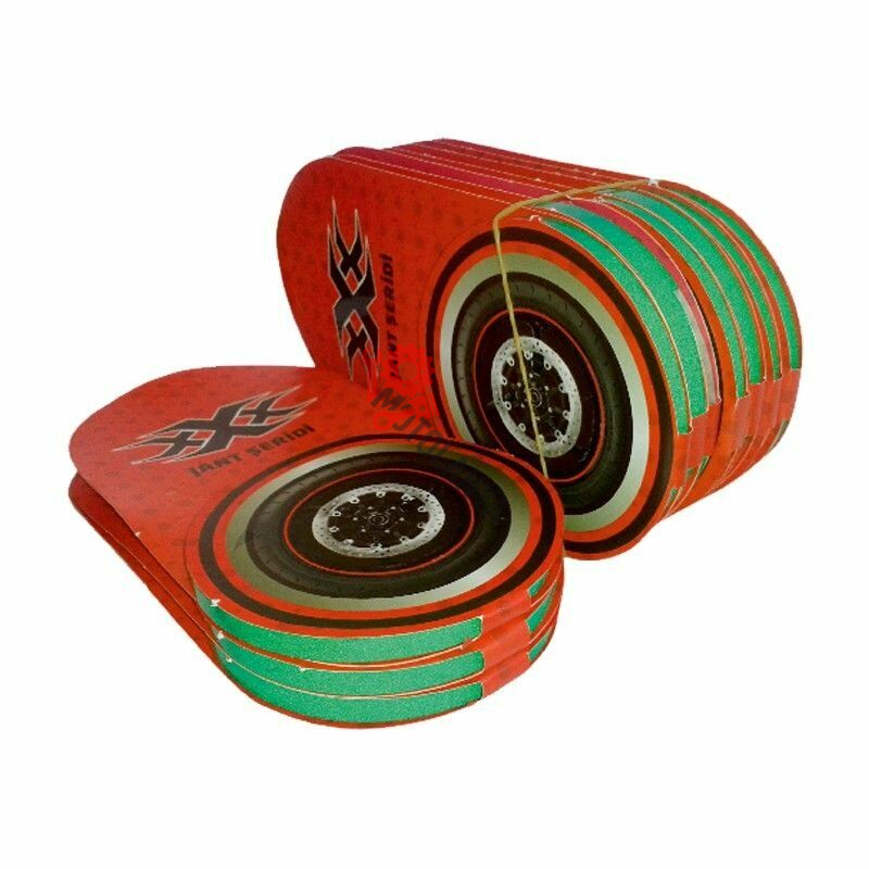 REFLEKTÖR ''YEŞİL'' 7cm x 7 m LÜKS 1 SET JANT ŞERİDİ