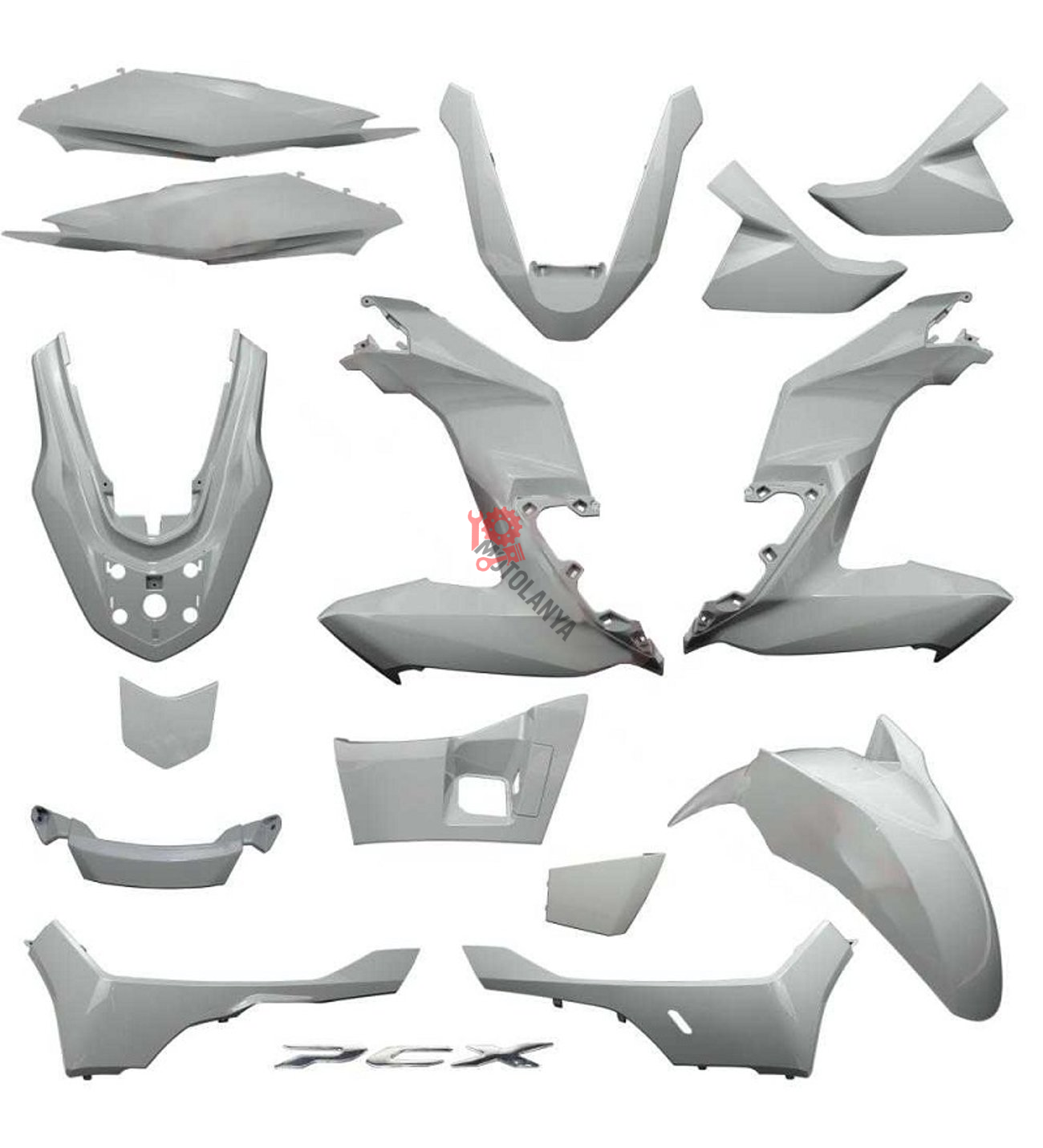 KAPORTA SET [NARDO GRİ] - HONDA PCX 2025 DELUXE