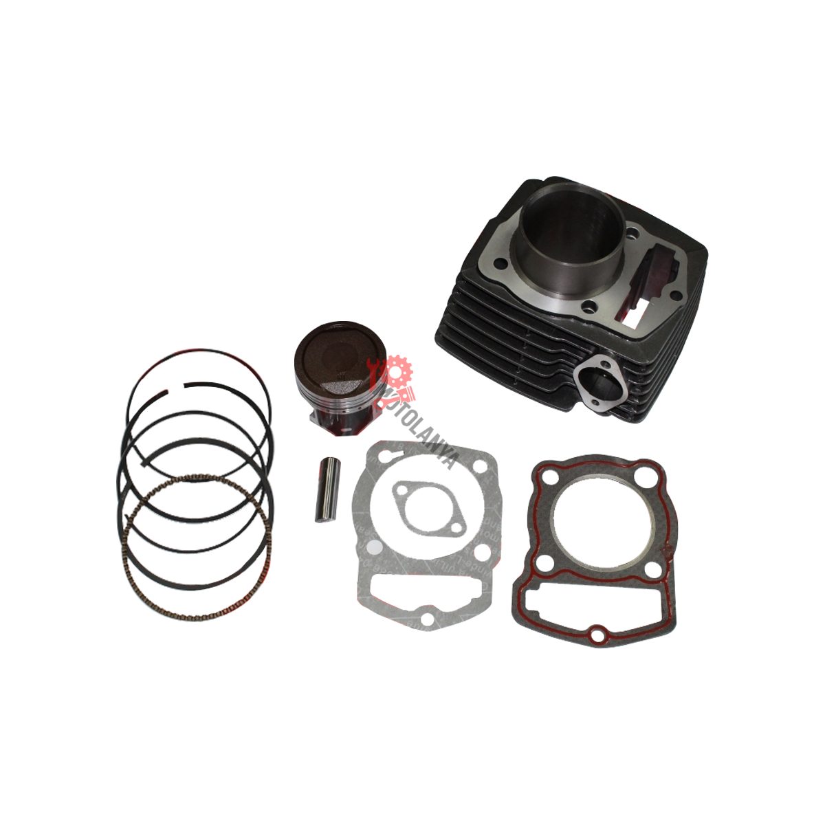 KUBA TK 03 50/125 - SİLİNDİR SET ''ORJİNAL'' MODİFİYE ''58.5mm'' 13 PERNO