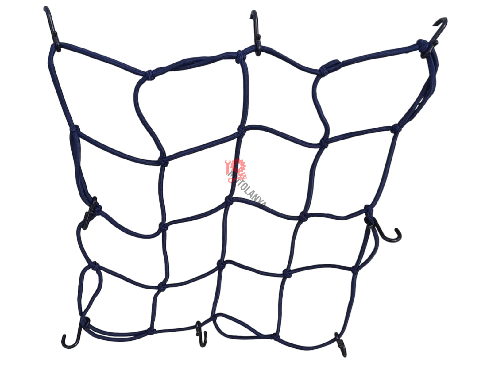 BAĞAJ LASTİĞİ FİLE 8 KANCALI LACİVERT 45x45 6 mm