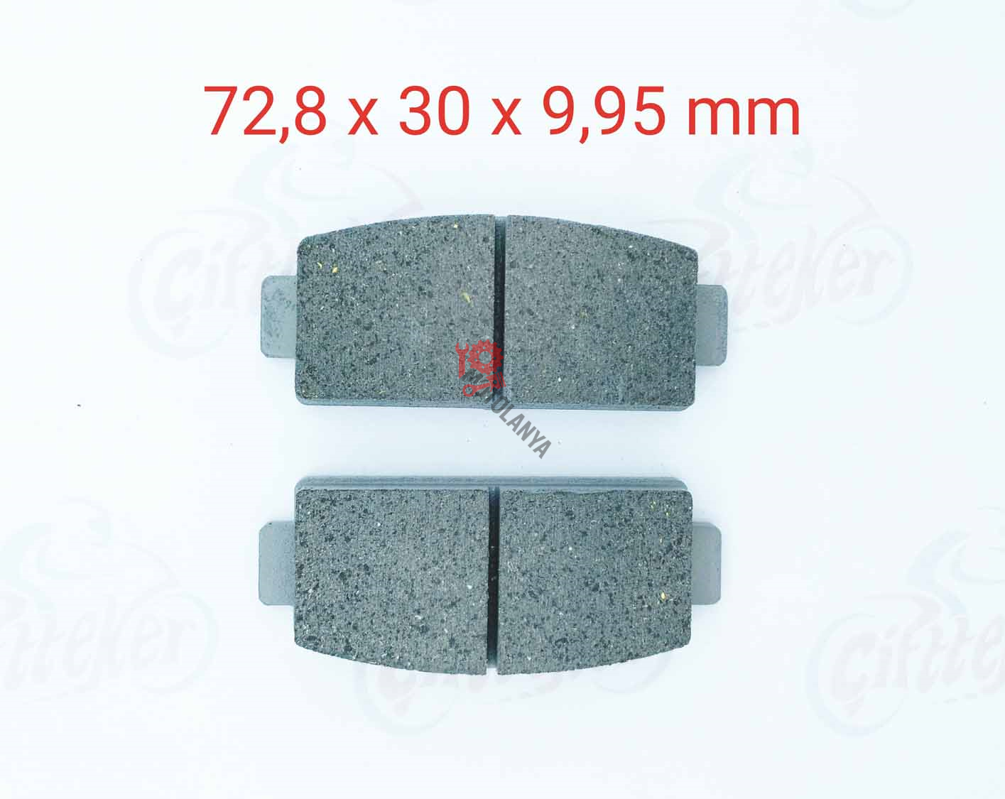ARKA FREN DİSK BALATASI FA651 CF 625 TERRACROSS ZFORCE 550-800