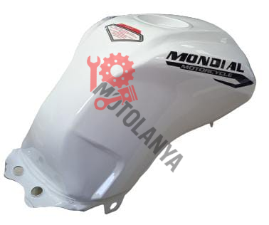 Benzin Deposu ''Beyaz'' [ MH 125 Drift ] - MONDİAL