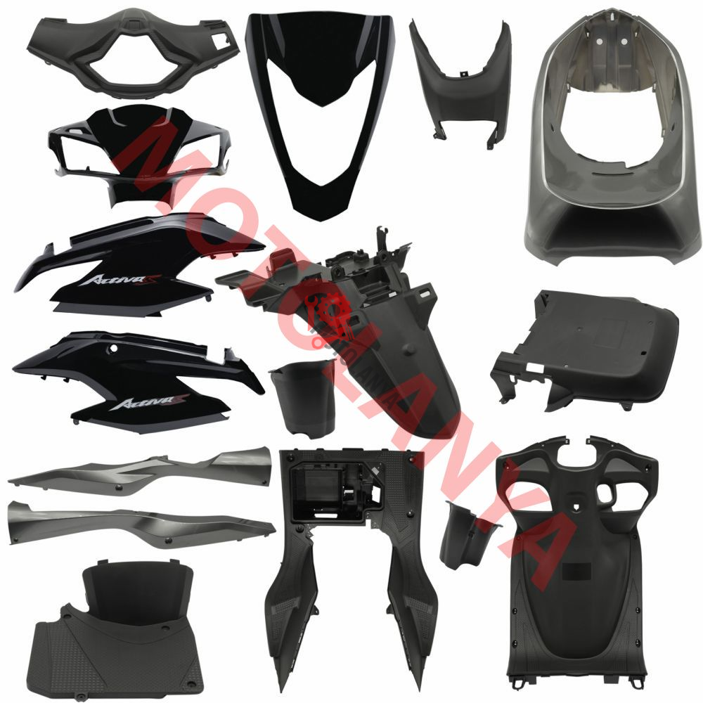 KAPORTA Y. SET ESKİ MODEL [SİYAH] HONDA ACTIVA S