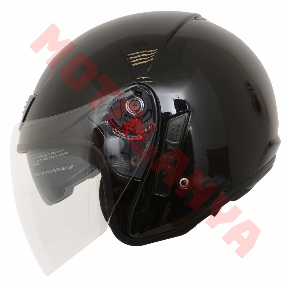BEON-ÇENESİZ VİZÖRLÜ YAZLIK KASK [B210] [SİYAH] [L]