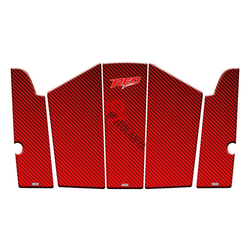 HONDA ACTİVA 125 2023 UYUMLU TANK PAD SET ''KIRMIZI''