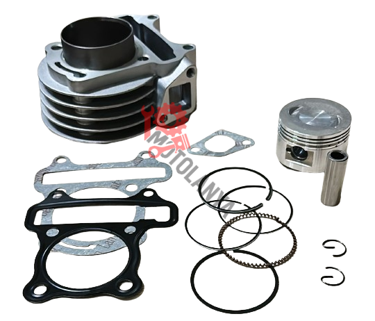 Silindir Set ''100cc/50mm'' [ Perno:13/Boy:54mm ] - SCOOTER  80 100 cc(100)