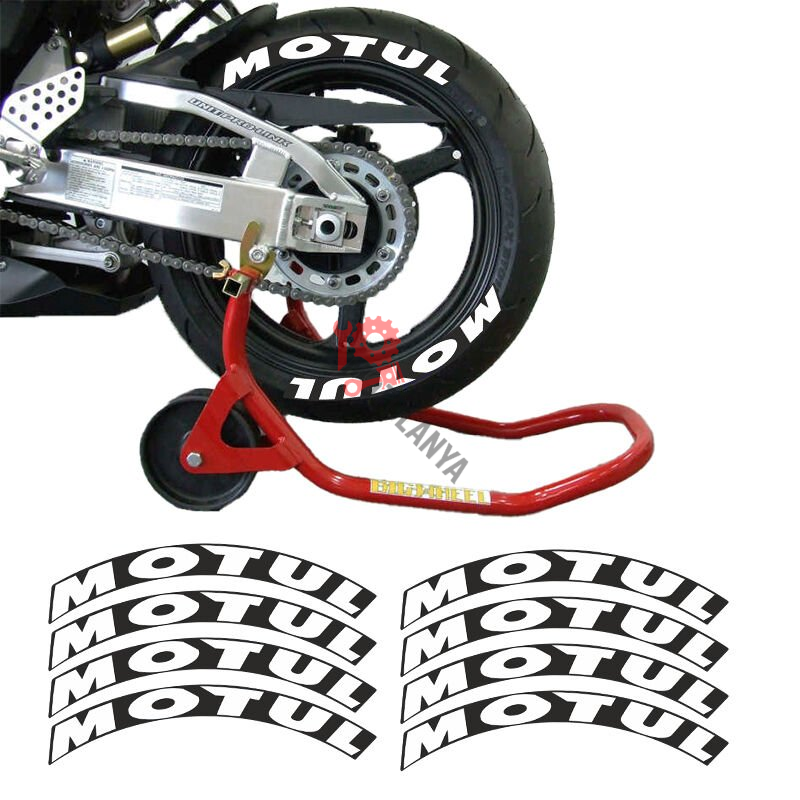 MOTUL ''SİYAH'' 3D LASTİK YANAK YAZISI