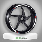 M POWER BEYAZ HONDA PCX UYUMLU 1 SET JANT ŞERİDİ