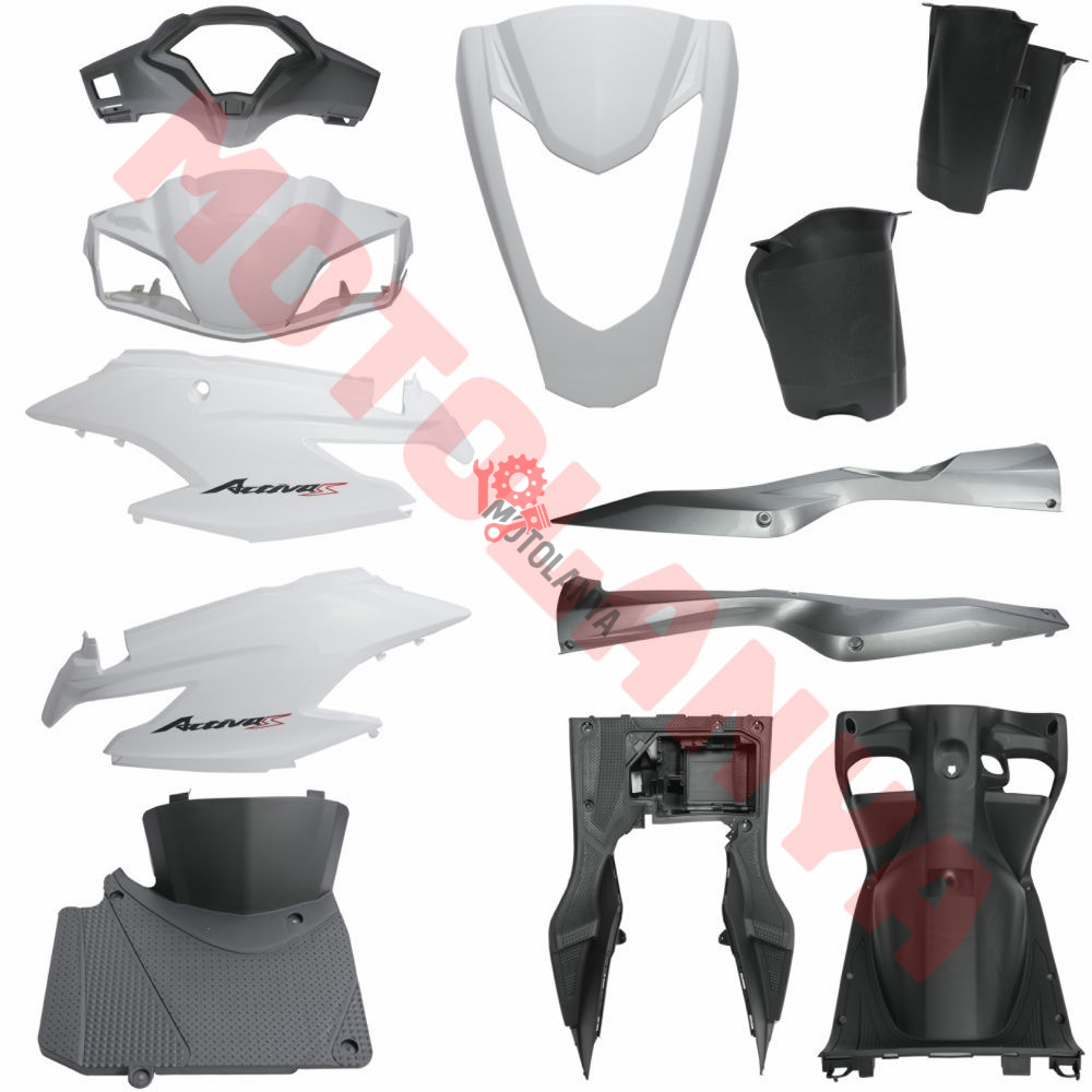 KAPORTA SET ''BEYAZ'' ESKİ MODEL [ ACTIVA S ] - HONDA