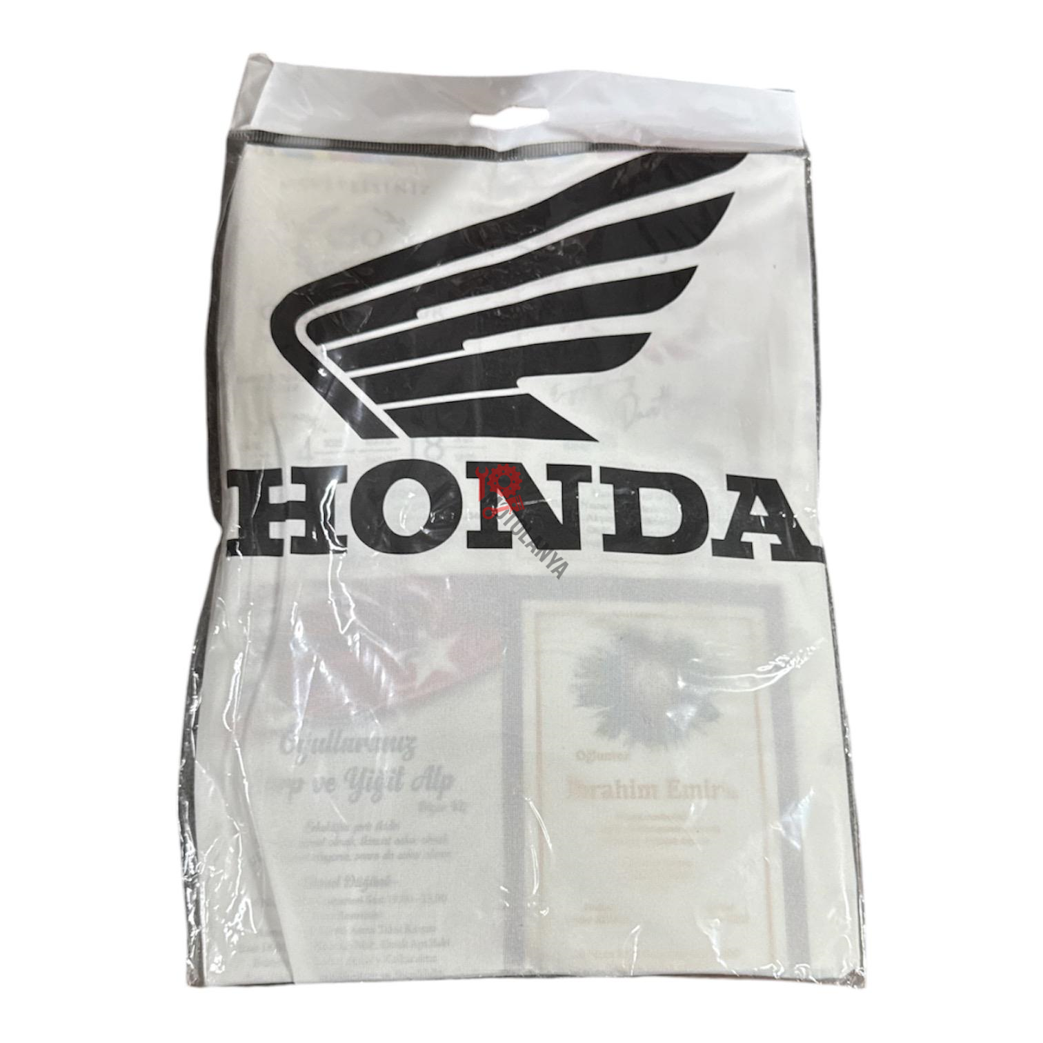 HONDA UYUMLU KOLTUK KILIF ''BEYAZ SİYAH''