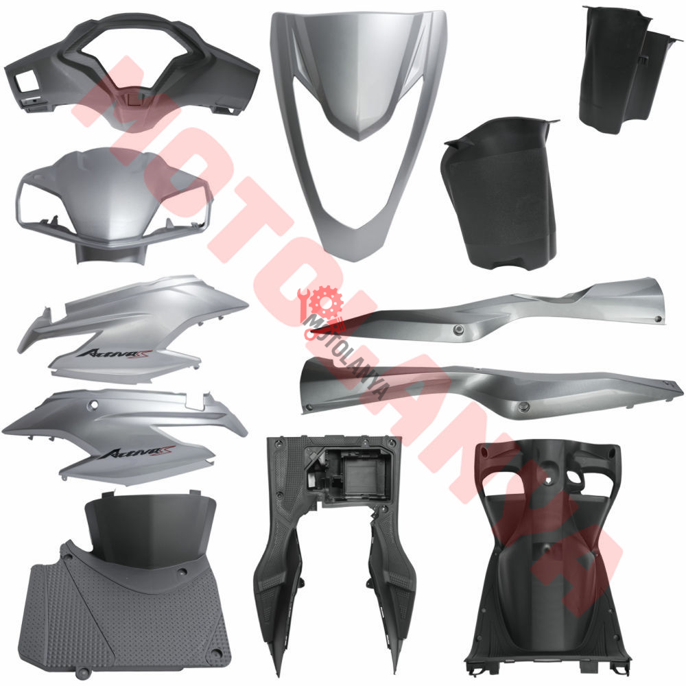 KAPORTA SET ''GRİ'' ESKİ MODEL [ ACTIVA S ] - HONDA