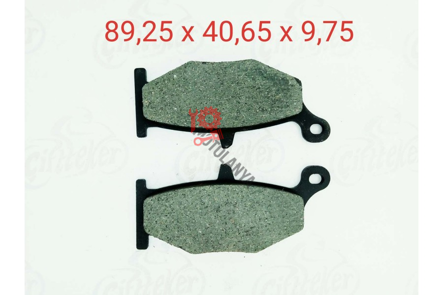 ARKA FREN DİSK BALATA FA419 MTK SUZUKİ GSR 600-GSXR 1000(2007-2008)-GSX 1300 HAYABUSA(2008-2018)